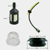 Fuel Hose Pipe Filter for Primer Hedge Cutter Chainsaw Petrol 2x1 3cm Filter Size 21cm Main Pipe 10cm Return Fuel Pipe