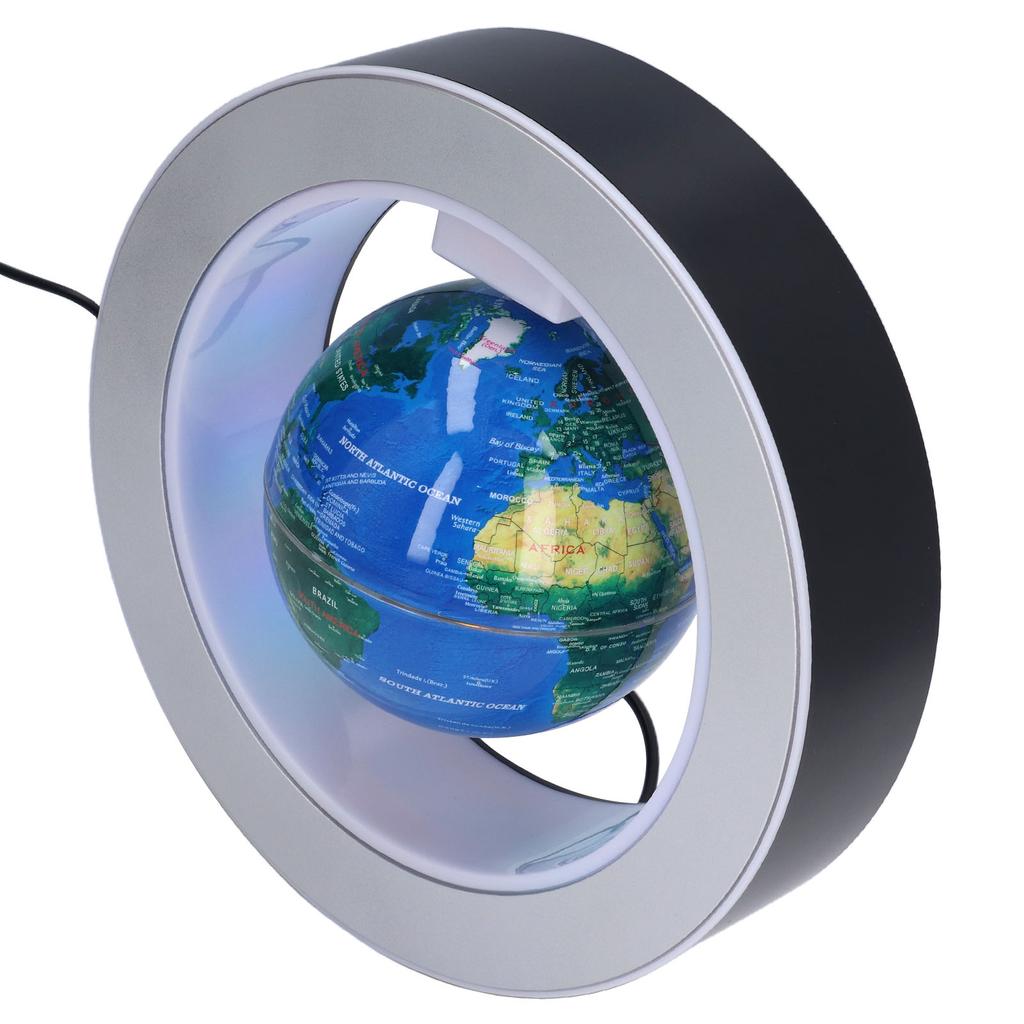Floating Globe Magnetic Levitation Globe 100?240V Home Decoration Ornament for Birthday GiftUS Plug