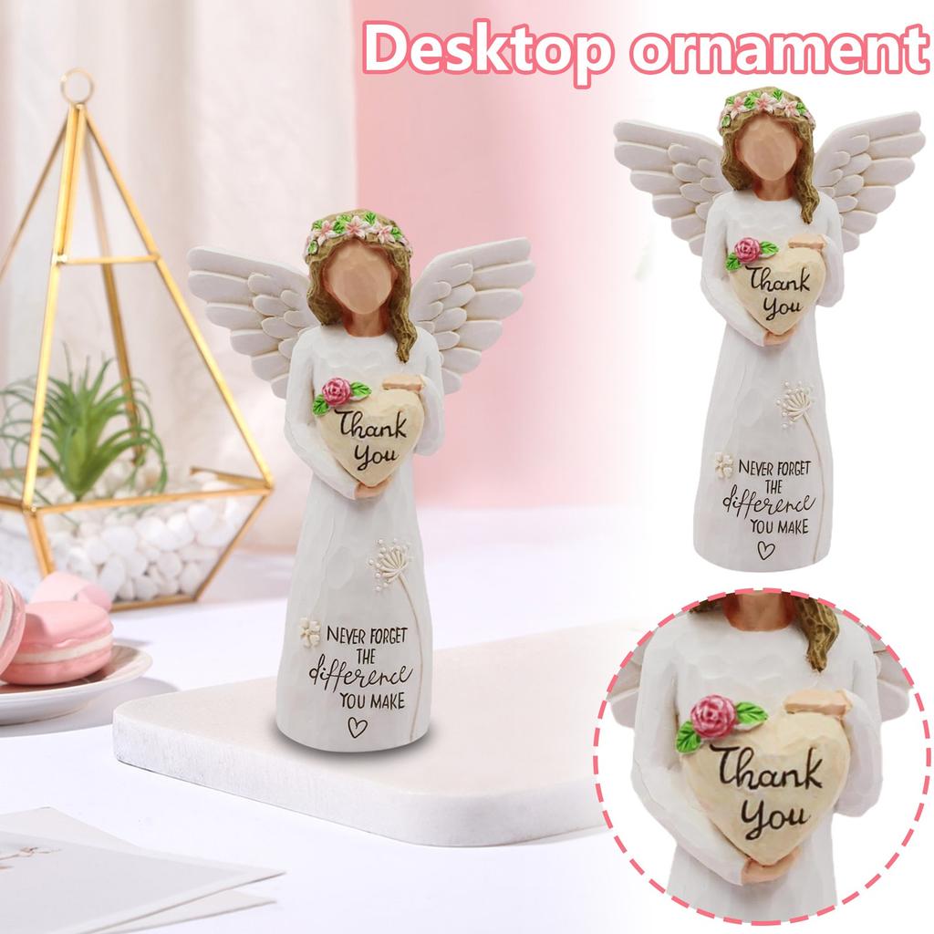 Caldo Regalo per la Festa della Mamma - Eleganti Ornamenti Sculture in Resina, Artigianato Decorativo per Desktop Soggiorno Casa