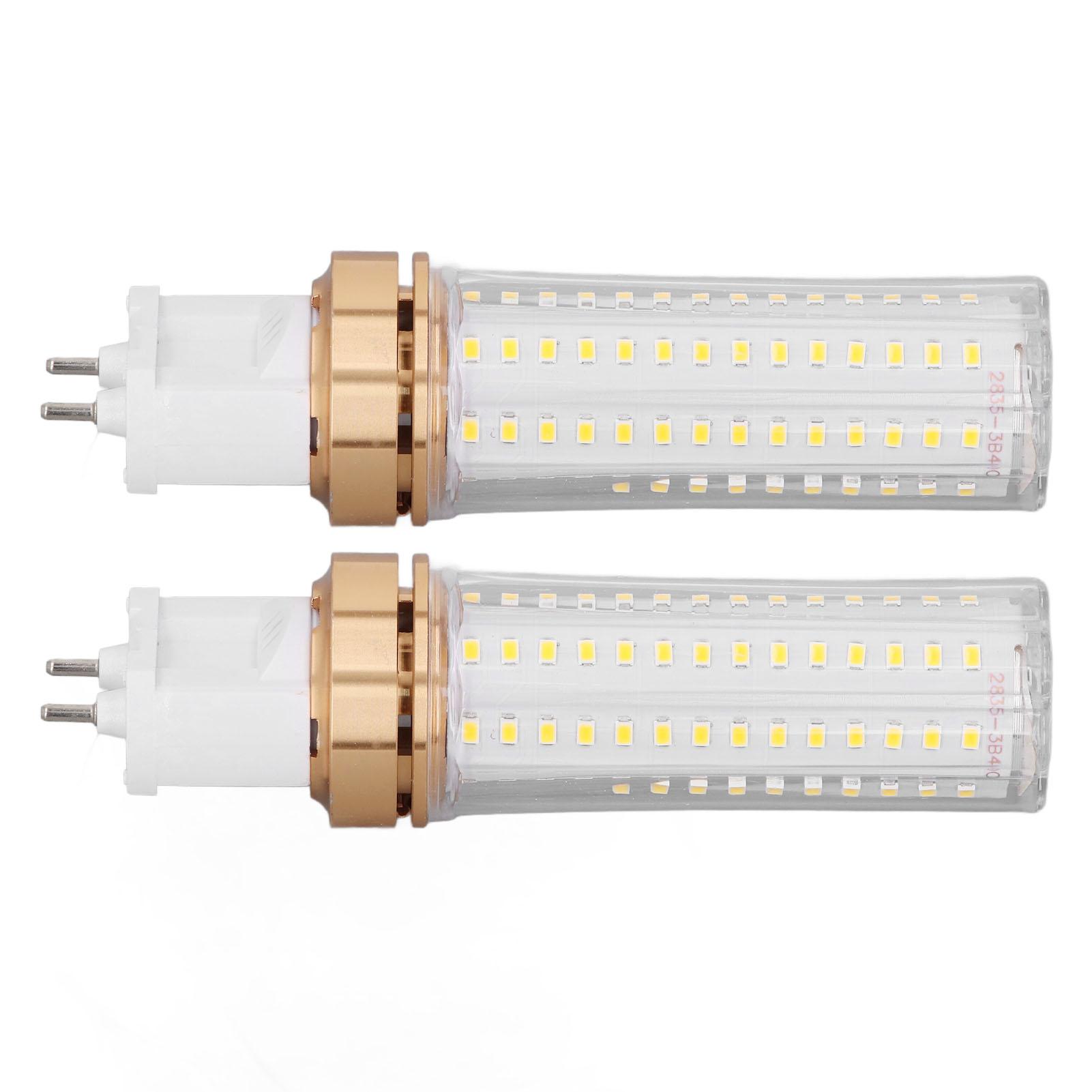 

2 Pcs 20W G12 LED Corn Light Bulb 2000LM 360 Degree Lighting Angle SMD Chip LED Corn Light Bulb for Ceiling Floor Lamps White light