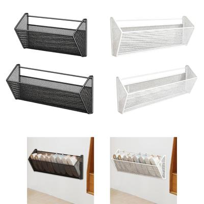 Wall Mounted Shoe Rack Shoe Organizer Mudroom Hanging Display Shelf Resuable