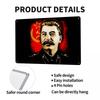 Vintage Allied Nations Joseph Stalin Metal Tin Sign Rectangle USSR Communist Russia Signs Plaque Gate Garden Bars Wall Art Decor