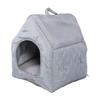 Four Ssons Pet House with Constant Temperature Hting Pad Detachable Washable Cover 35C to 55C Soft Overht Prevention Auto Power Off Cat Cave