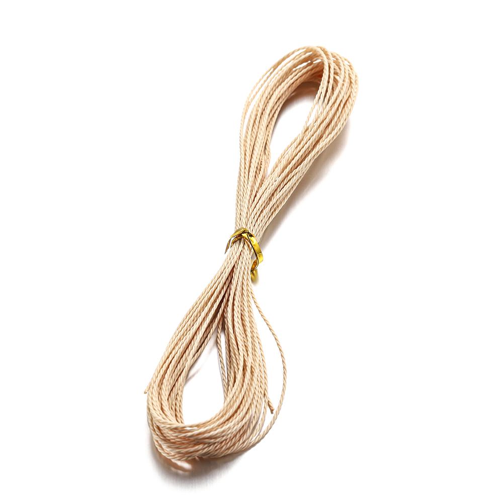 10m/Lot 1mm Waxed Cotton String Beading Cord Rope for DIY Bracelet Necklace Jewelry Making Supplies Accessories