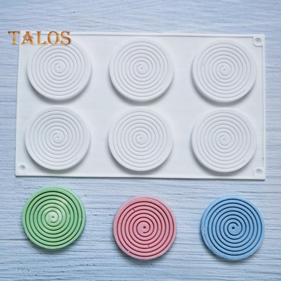 Forma na pečenie Mäkká, vlastnoručne vyrobená, opakovane použiteľná trvanlivá forma na pečenie so šiestimi gravitáciami, nástroje na pečenie