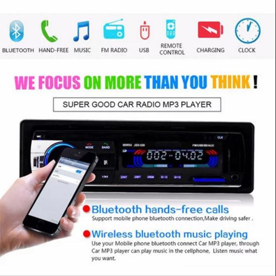 Premium Bluetooth V2.0 Car Radio Stereo Mp3 Player With Timeless Design And Mega Bass