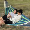 Good-Portable Hammock Camping Thicken Swinging Chair Outdoor Hanging Bed Canvas Rocking Chair Not With Hammock Stand