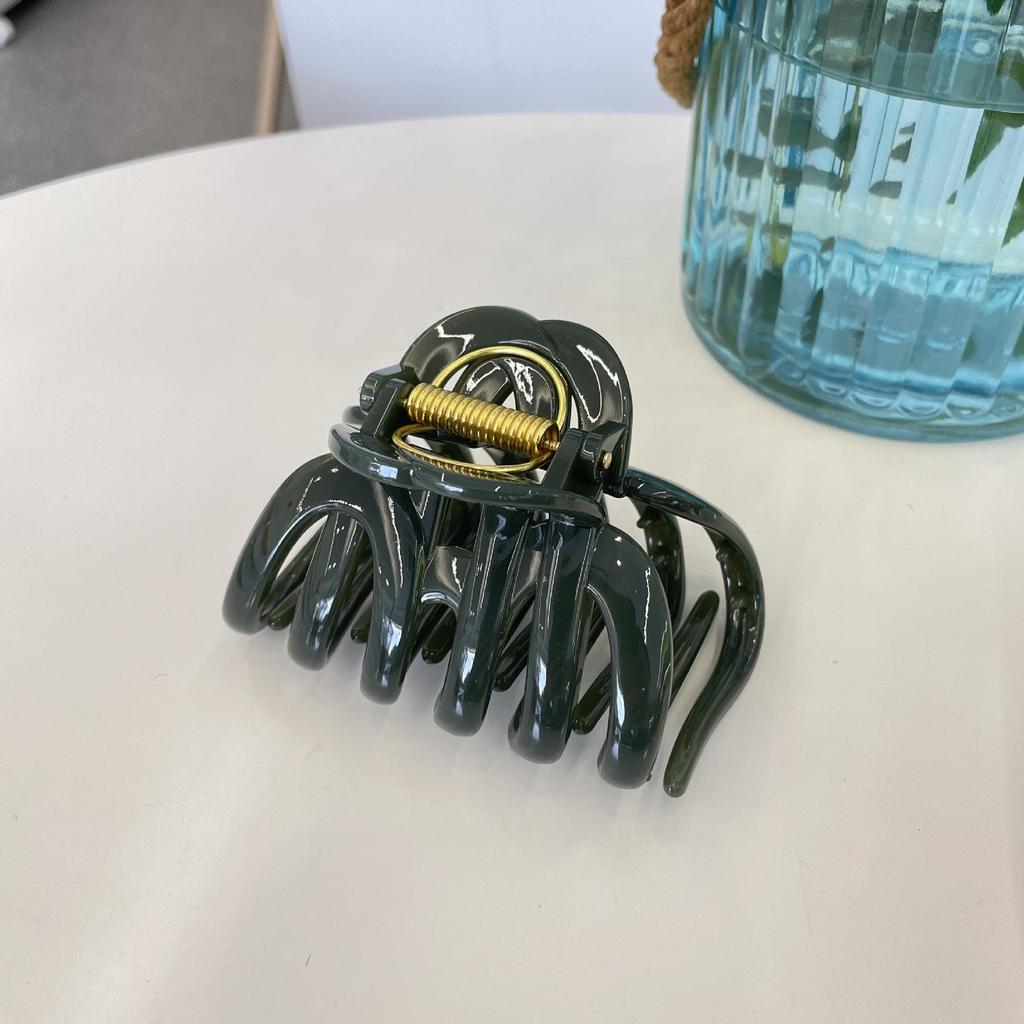 Large Super Grip Pumpkin Claw Clip for Thick Hair - Shark Style Updo Hair Clip 2025