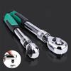 72 Tooth Ratchet Adjustable Head Wrench Quick Release Button Telescopic Adjustment Forward And Reverse Steering