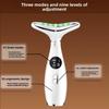 Dispositivo de belleza facial EMS con luz LED para reafirmar y reducir arrugas del cuello