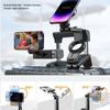 Magnetic Phone Holder Airplane Cellphone Mount Travel Desk Phone Stand Flight Flexible Rotation Mount Train Seat Stand