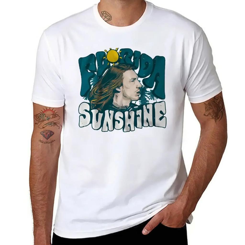 Florida Sunshine TShirt Customs Funnys Boys Whites Plain T Shirts Men