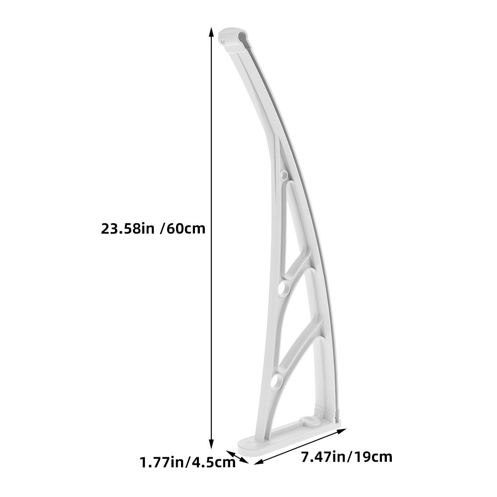Awning Canopy Bracket Reinforced Outdoor Patio Window Front Door Support Roof Shade Replacement Bracket For Awnings