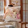 Beautiful Girls Romance C-Chobits Anime Cushion Cover Car Throw Pillow Case For Sofa Car Christmas Gift 40X40Cm 45X45Cm