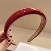 Hochwertiges rotes Neujahrs-Haarband für Damen, Retro-Haarspange, Weihnachts-Haarband Haarschmuck