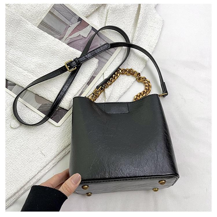 IELGY Женская сумка через плечо в стиле ретро — фото 8