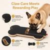 Wooden Dog Pull Snack Box Built-In Treat Box Dog Nail Grinding Toy  Interactive Toy
