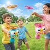 With Spinners Bird Launcher Toy Soft Material Flying Saucer  Parent-Child Interaction