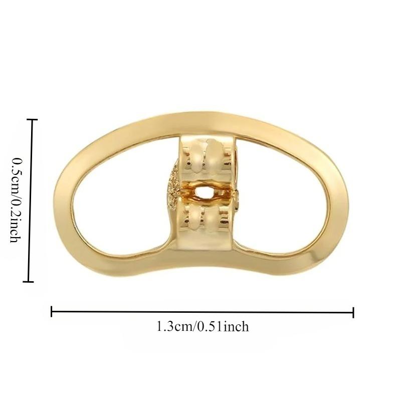 Pignose Earring Lift Diy Earring Accessories Large Earring Anti-falling Support Ear Blocking Lift Stainless Steel Earrings