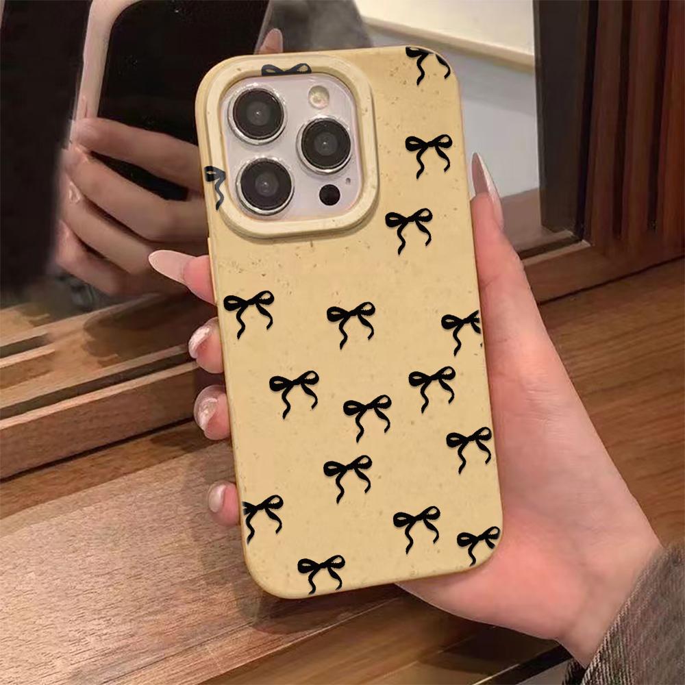 Advanced Bow Phone Case Suitable For IPhone 17 Pro Max Air 16 15 Plus 14 13 12 11 Case Cover Funda For IPhone 16 15 14 Plus Case