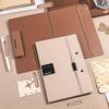 Foldable Folders A4 To A5 Folder A4 Folding Board Student Test Paper Storage Folder Organize Folder File Contract Folder