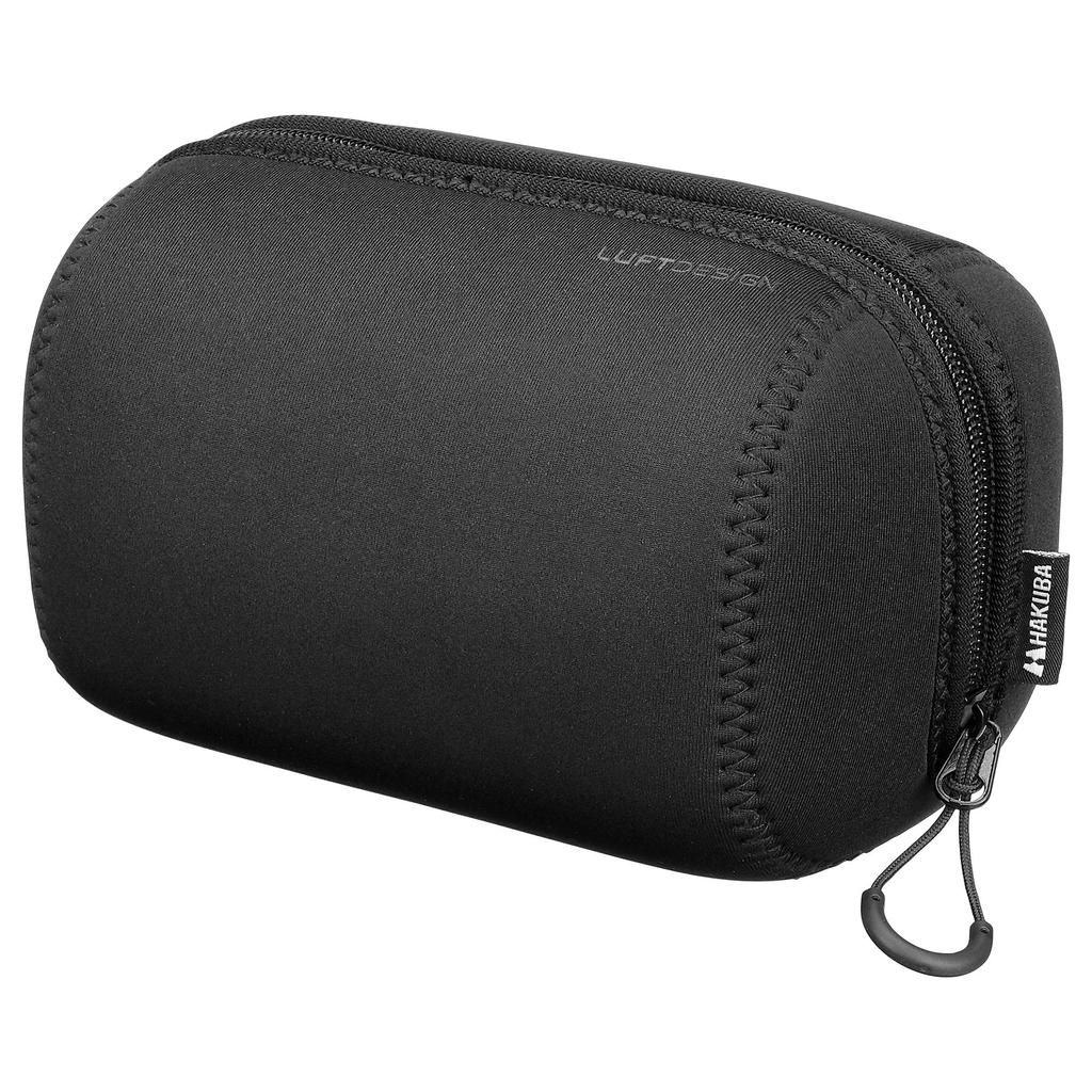 HAKUBA Luft Design Slim Fit Lens Lens Pouch with Detachable Inner Black Case, 110-150mm, Cushion, (KLP-LS1115BK)
