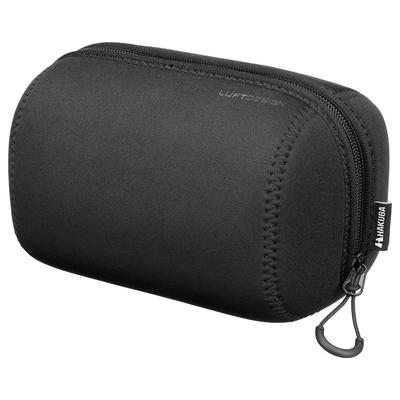 HAKUBA Luft Design Slim Fit Linse Etui med Aftagelig Indre Sort Kasse, 110-150mm, Polstring, (KLP-LS1115BK)