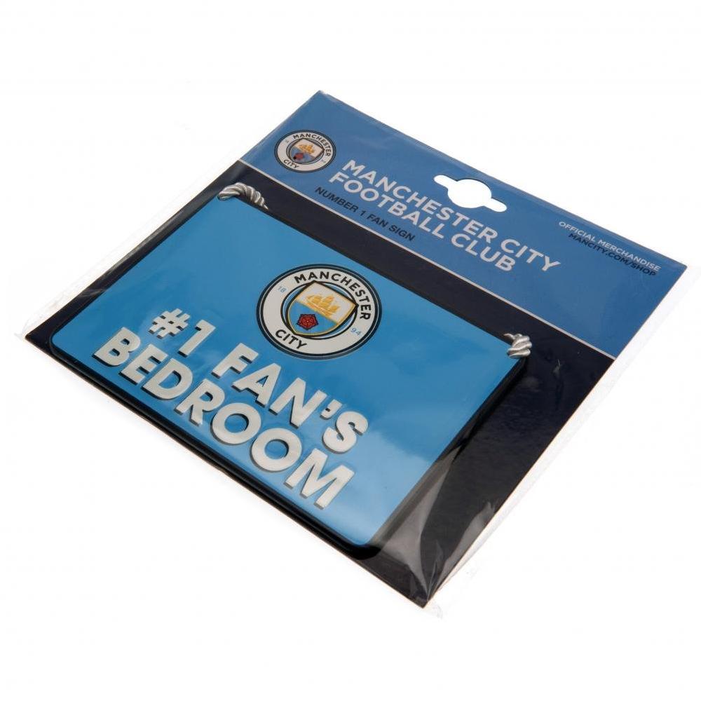 Manchester City FC #1 Fans Soverom Hengeskilt
