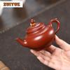 150ml Vintage Yixing Purple Clay Teapots Handmade Laughing Sakura Pot Raw Ore Dahongpao Mud Tea Soaking Kettle Zisha Teaset Gift