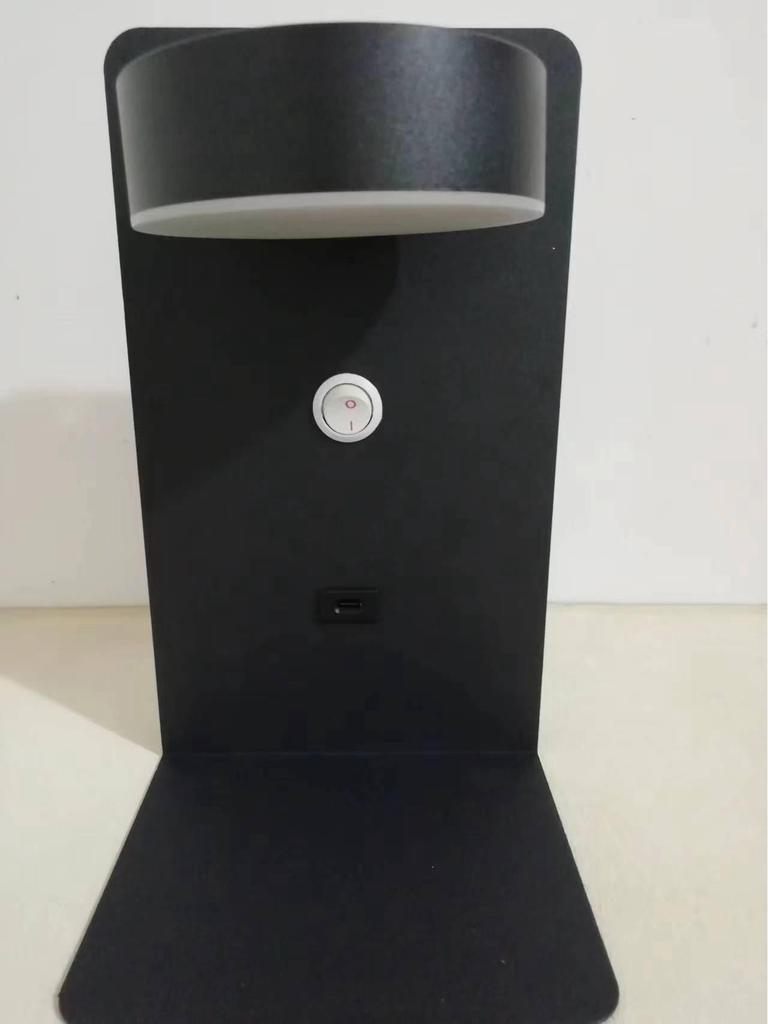 USB Charging LED Wall Lamp: Dimmable Bedroom and Study Light, No Wiring Needed