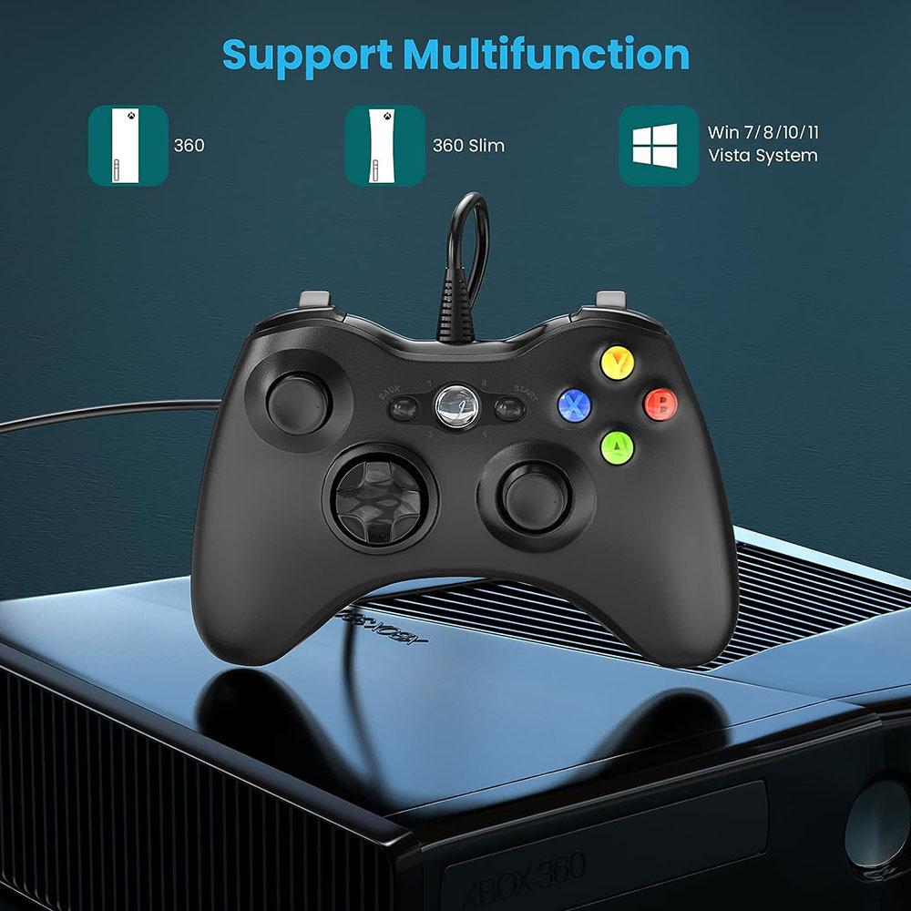 8610 Kabelový gamepad pro herní ovladač 360 Console Kompatibilní s PC Windows