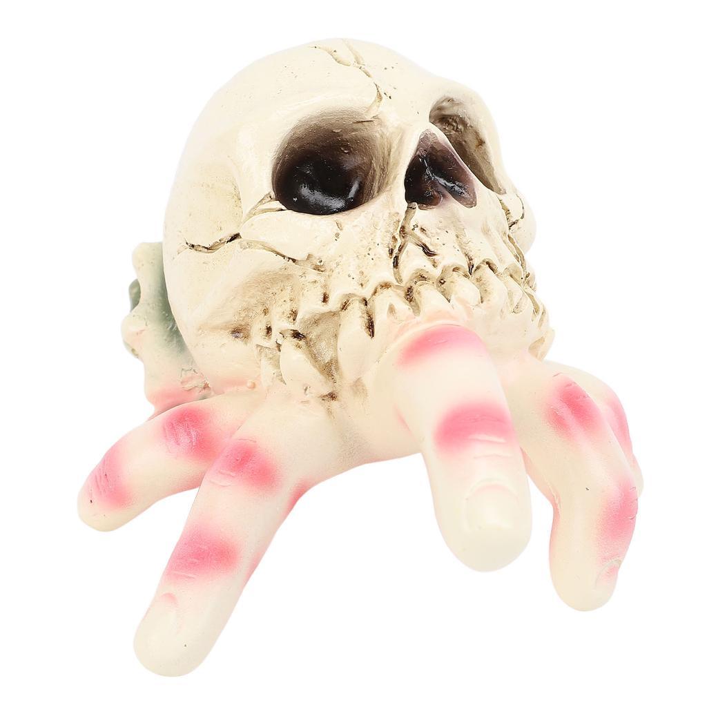 Dekoracja Palca Czaszki Horror Koncha Realistycznie Wyglądająca Straszna Straszna Dekoracja Stołu Żywica Szkielet S