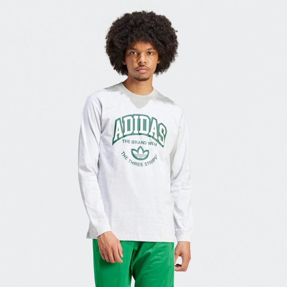 

Футболка с длинными рукавами adidas VRCT IS2931-LGREYH