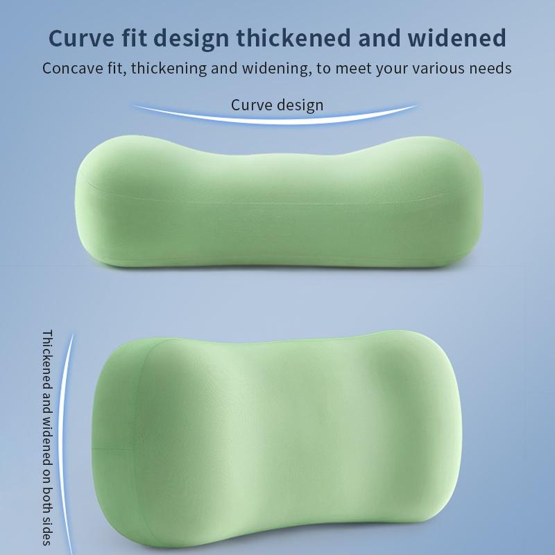Ice Silk Memory Foam Small Pillow, Nap Pillow, Cervical Vertebra Protection Pillow, Office Portable Nap Pillow