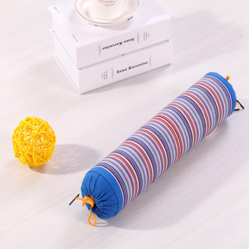 1 Stück Buchweizenschalen gefüllte Kissen, Nackenkissen und Büro-Nickerchenkissen helfen, Schulter- und Nackenschmerzen zu lindern.