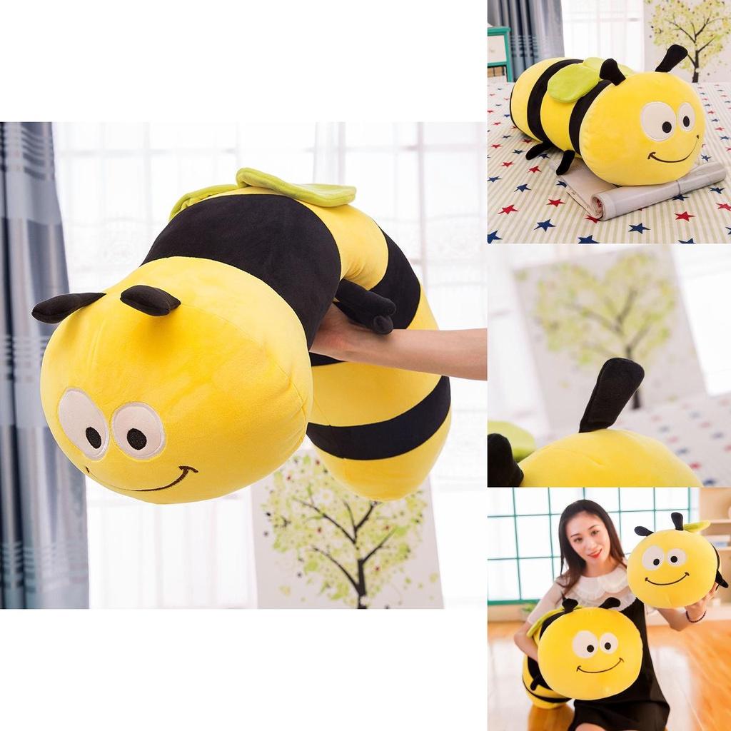 Cute Plush Bee Toy For Girls Soft And Fluffy Stuffed Animal Doll Perfect Bedtime Companion And Birthday Gift Characters)