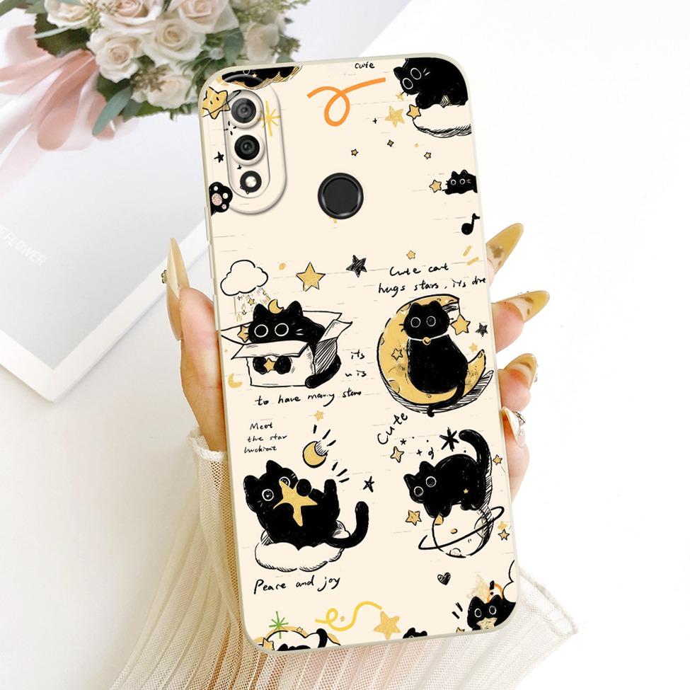 Casing For Huawei Y9 2019 Cover Luxury Fashion Cartoon Cute Funny Painted Silicone Phone Case For Huawei JKM-LX3 JKM-LX1 JKM-LX2