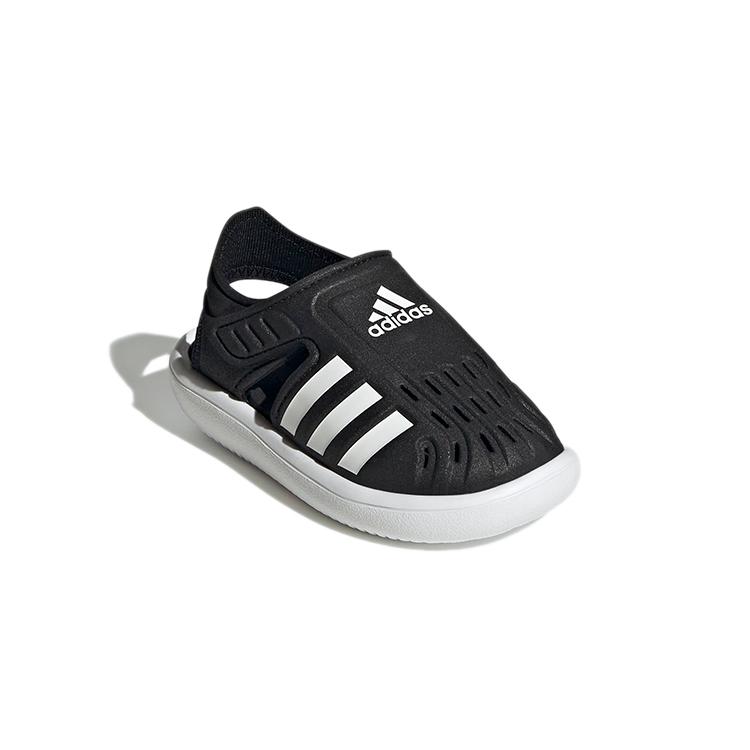 New Adidas Water Sandal Closed-Toe Summer Low-Top Sandal Black Infant And Toddler GW0391
