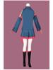 First Cause Blue Uniform Cosplay Set for Women - Heavy Tone Anime Game Costume