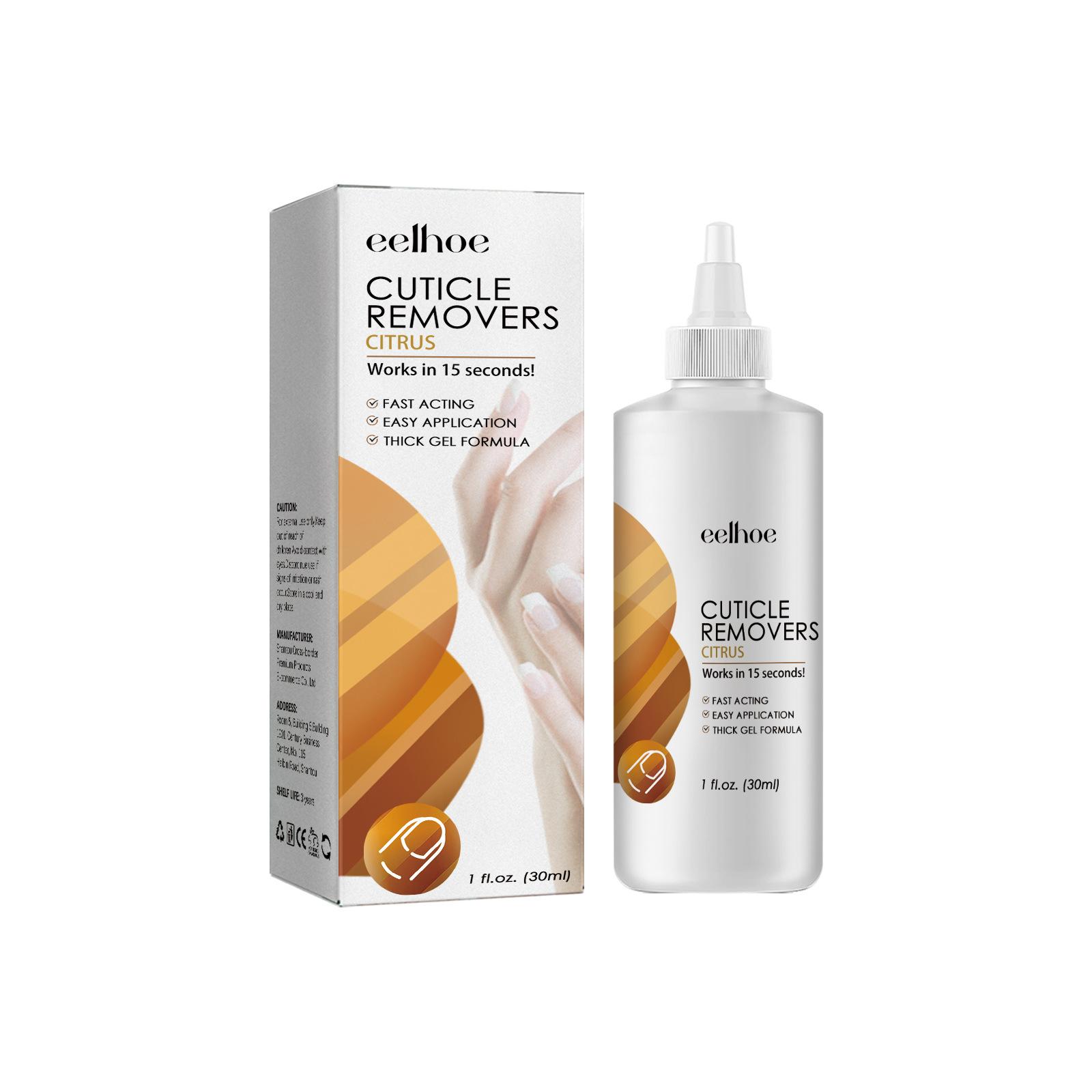 Nagelriemverwijderaar Gel - Verwijderaar voor Dode Huid voor Nagelherstel Verzorging Manicure & Pedicure Behandeling Effectieve Verwijdering van Nagelriemen 30ml white