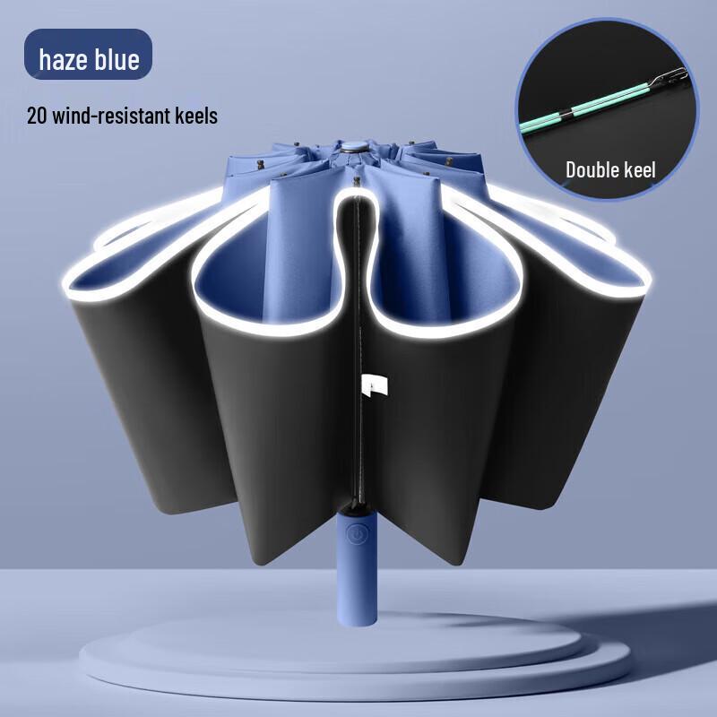 XuQing Automatic 10-Bone Reverse Folding Umbrella