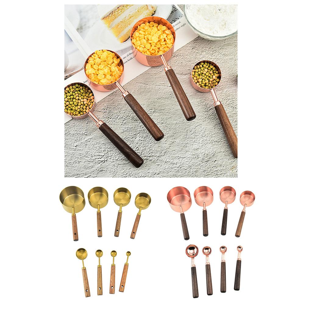 8 Stück Edelstahl Kaffeelöffel Messlöffel Kleine Tasse Esslöffel für Kaffee Milchpulver Fruchtpulver