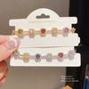 Vintage Geometric Cubic Zirconia Gold Plated Bracelet For Women Gift Ideas
