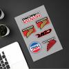 Honda Racing Stickers Moto Sticker Auto Body Bumper Windows Motorcycle Laptop Walls Vinyl Decal Car Tuning Accessories ZB4