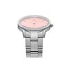 [Official Limited Edition/2-Year Warranty/Limited Edition] Daniel Wellington DW Women's Iconic Link Watch In Pastel Blush, 28mm, Pink Dial, Silver, Li