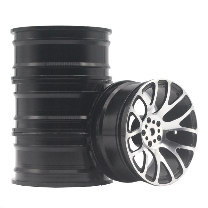 Replacement Aluminum Alloy Metal Wheel Rim Hub Upgraded Repair Parts For 1:10 Tamiya Tt-01 Tt-02 Xv-01 Hsp Hpi Rc Car Wheel