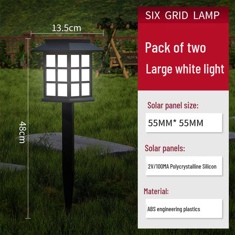Solar Waterproof Lawn Lights for Garden and Villa Decor