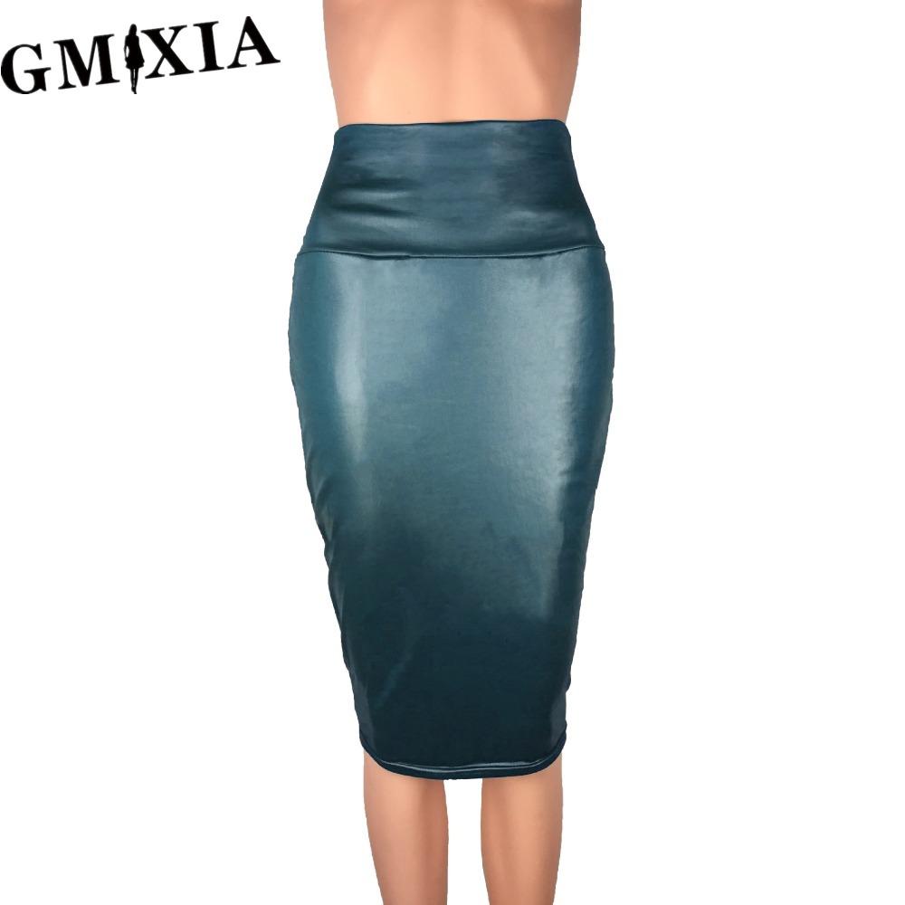 GMXIA Women's Fashion Casual Solid Color Print Summer Spring Skirt