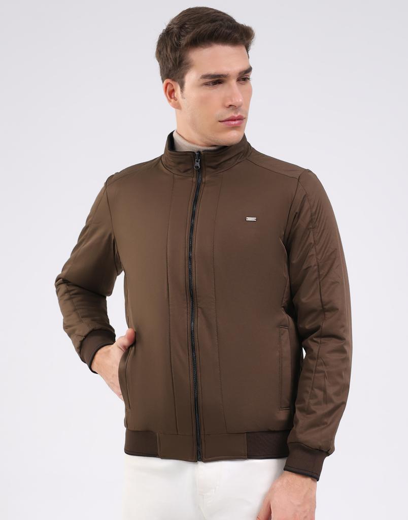 MONTE CARLO Men's Mock Neck Full Sleeve Jacket