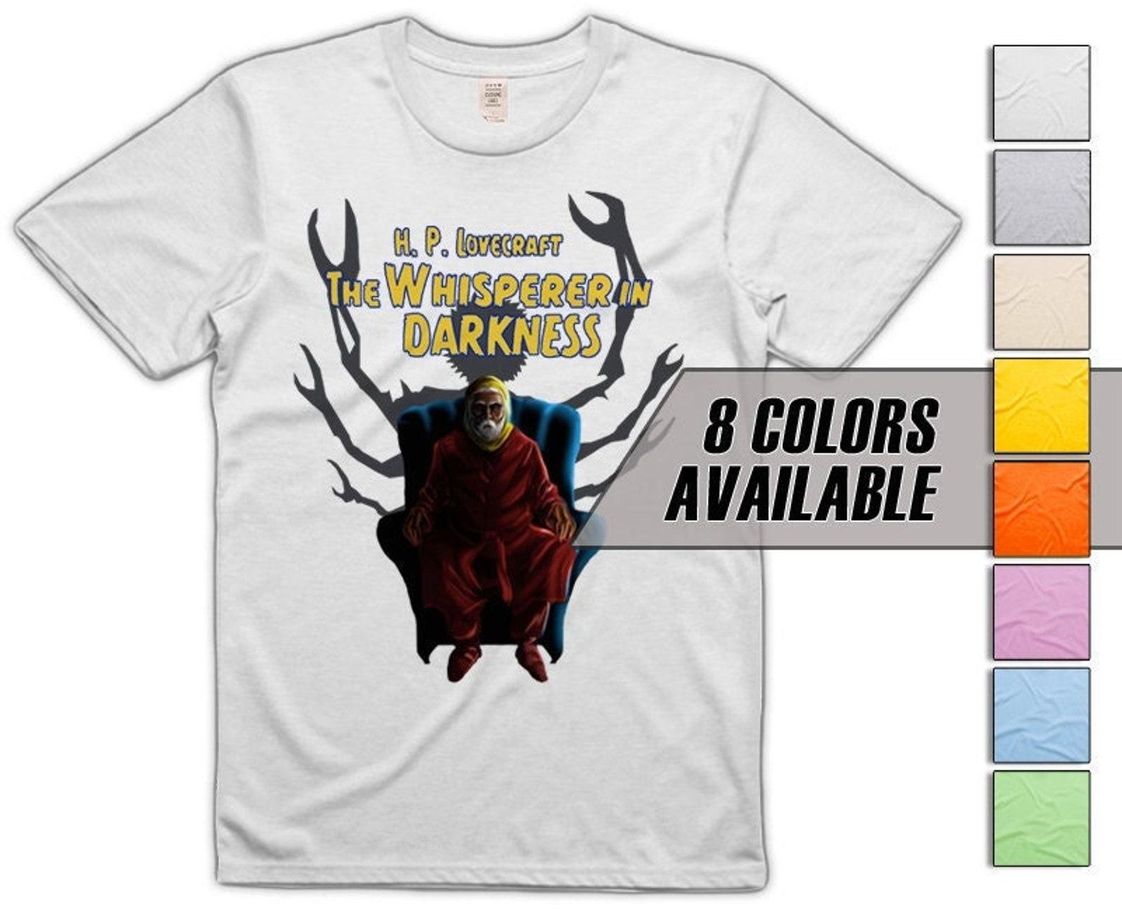 The Whisperer in Darkness V2 (Lovecraft) Men s T-Shirt all sizes S-5XL 8 Colors available S